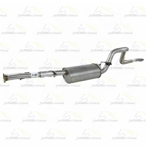 Direct Fit Exhaust Muffler And Tailpipe System Kit Plug-And-Play For Toyota FJ Cruiser 2007 2008 2009 2010 2011 2012 2013 2014
