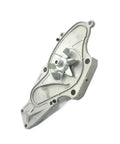 Thinking Process: silver metal water pump for Honda V6 timing belt kit, front angle