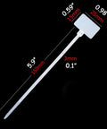 250 Pack 6 Inch Self Locking Nylon Cable Ties Multicolor For Wiring And Network Cables With Label Tag Area 1x0.6 Inches Angled Tail