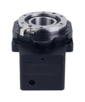 Beefy 85mm Hollow Rotary Actuator with Hollow Platform 3 Arc-Min Input Shaft 8mm For Nema 23 Stepper Front View