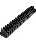 20 Tool Modular Wrench Organizer Set With 3 Tab And 5 Tab Modules, black rack, patent pending design