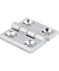 Rotating Concealed Door Hinge Fittings For Cabinets And Furniture, Heavy Duty Stainless Steel, Four Hole Mount, 40mm precision cast hardware