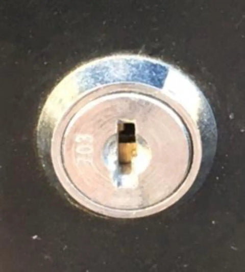 Toolbox Replacement Key for 717 Lock, Custom Cut Brass Key Compatible With CompX Chicago, Ideal for Your Toolbox, 717 Series Lock Access, Verify Code and Manufacturer on round lock face