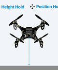Drone Positioning Module With Optical Flow And ToF Sensor For Rock Solid Height Hold And Indoor Positioning on ESP32 drone model.