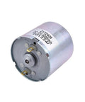 Heavy Duty 12V DC Motor ZYTD520-03C PM Replacement For 520-03B Engine with metal casing and connector terminals, ideal for robotics.