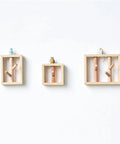 Premium Heavy Duty Solid Wood Wall Mounted Coat Rack With Dang Handy Key Holder Hooks For Entryway Mudroom Bedroom Closets And A Totally Rad Spot To Kick Back Your Daily Gear, decorative design with animal figurines.
