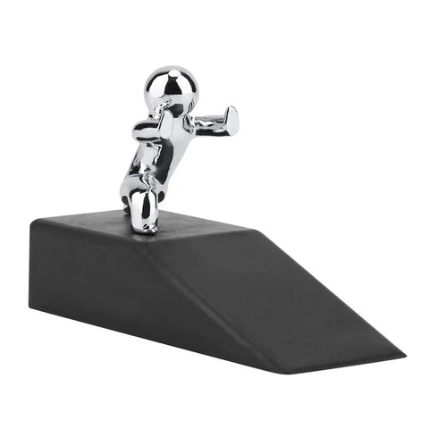 Heavy Duty Non Slip Door Stopper With Rubber Base For Kid And Pet Safety At Home Keeps Doors Propped Open With Durable Rubber