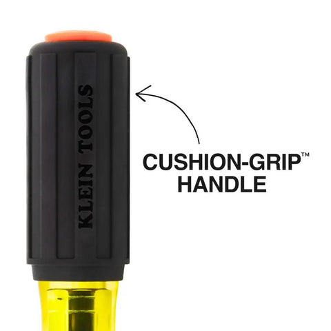 Heavy Duty Hollow Shaft Nut Driver Set With Cushion Grip Handles Color Coded Hex Sizes From Quarter Inch To Sixteenth Inch handle