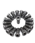 Premium Grade 12.9 Torx Head Machine Screws For CNC Lathe Tool Holders And Carbide Indexable Insert Clamping Bolts in a circle arrangement.