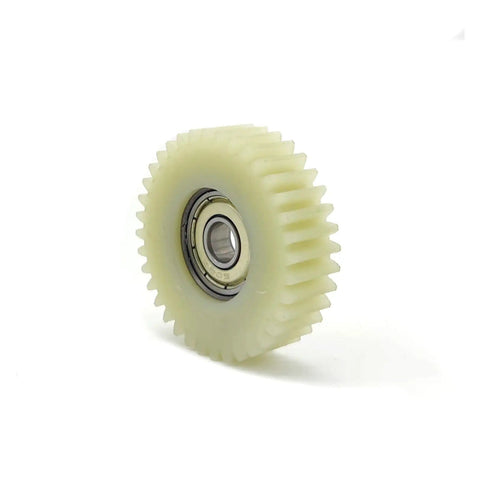 Side view of 36T nylon gear with 8mm bearing for e-bike mid drive hubs, part of Triple Pack 36T Nylon Planetary Gear Set For E Bike Mid Drive Hubs With 8mm Bearings Replacement Upgrade For Bafang Motors Boss Grade Durable Gears For Wheel Hubs.