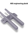 Magnetic Push Latches For Cabinets Dual Opening Doors Pop Out Hardware with ABS engineering plastics material