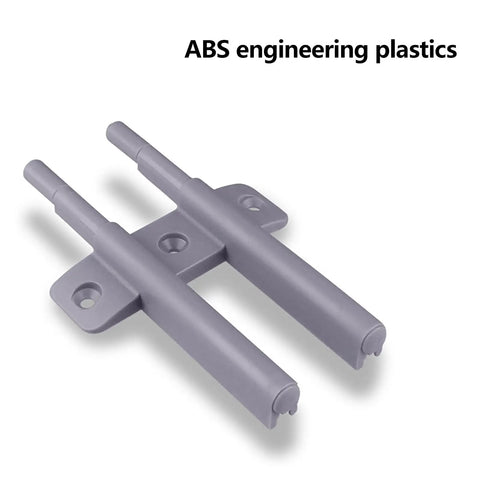 Magnetic Push Latches For Cabinets Dual Opening Doors Pop Out Hardware with ABS engineering plastics material