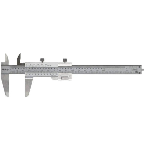 Vernier Caliper Crafted From Hardened Stainless Steel With Inch And Metric Readings, 0 To 5 Inch Range, shown on white background