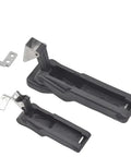 Rubber Cabinet Toggle Latch With Soft Pull Door Lock, Flexible Hidden Drawer Catch, Durable Rubber Hardware for Cabinets