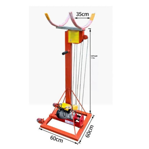 Heavy Duty Rolling Shutter Door Opener Lift Platform 60cm x 60cm for material handling, engineered with top tier stability.