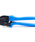 Knoweasy Powerpole Crimper Handles 15 30 And 45 Amp Connectors For Anderson Powerplugs, durable tool with blue grips.