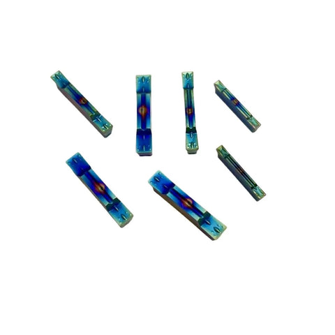 Beast Mode Carbide Turning Inserts For Hard Steel Machining External Turning And Grooving MGMN300 MT7030 Ready on white