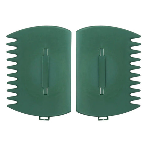 2 Pack Leaf Scoops Hand Rakes for Quick Yard Cleanup Leaf Grabber Tool Lightweight and Efficient Garden Shovel Leaf Claw Collector for Leaves Grass Clippings and Trash in Lawn and Garden