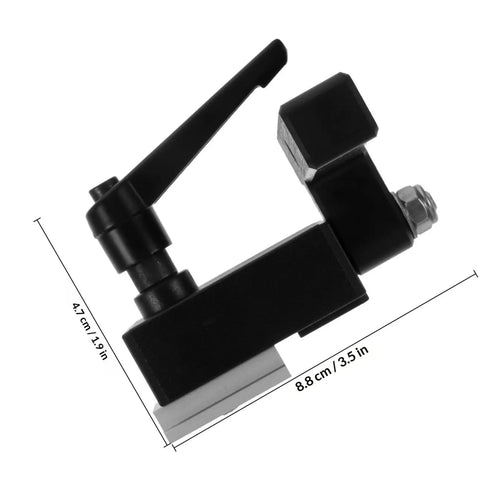 Pro Grade T Track Stop Block Type 30 Aluminum Alloy Woodworking Limiter with Locked Stopper and precise positioning dimensions