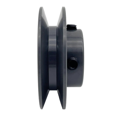 AK24-1 Cast Iron V Belt Pulley for 1 Inch Shafts, 2.45 Inch Outside Diameter, One Groove, 1 Inch Bore with Standard Keyseat, Fits A Series 3L and 4L V Belts, Balanced Machined Sheave for Smooth, Durable Drive