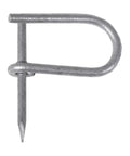 Heavy Duty Galvanized Steel 7/8 Inch Cable Management Rings, No Sweat Nail In Wire Organizers for securing cables