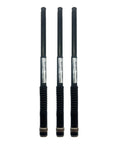Three Pack RH-205 Telescopic VHF 144MHz Antenna With BNC Male Connector For Handheld Radios Beefed Up High Gain 9dB