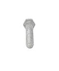 5/16 In x 3 In Galvanized Lag Screws Kit Grade A307 With 100 Count 5/16 In USS Flat Washers, Hot Dip Galvanized For Exterior Use, Partially Threaded, Heavy Duty Outdoor Fasteners Set close-up