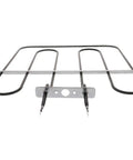 Bake Element For LG Oven Replacement 14 Inch Wide By 19 Inch Long Model MEE62306504 AP6337106 front view, metallic heating element