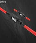 Two-Piece Adjustable Tap Wrench Handles Set With Reamer Ratcheting Action for precise tapping, black oxide finish