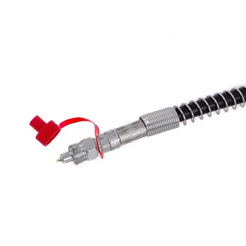 Hose and fitting of 4 Ton Porta Power Hydraulic Ram Kit For Auto Body Repair Frame Straightening And Lifting Heavy Duty Auto Shop Set