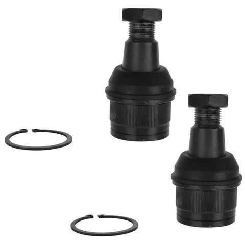 Straight Shooter Ten Piece Steering And Suspension Kit With Tie Rod Ends Drag Links Ball Joints And Sway Bar Links For 2008 2009 2010 Ford Super Duty Four Wheel Drive Trucks Built Tough, includes ball joints and retaining rings.