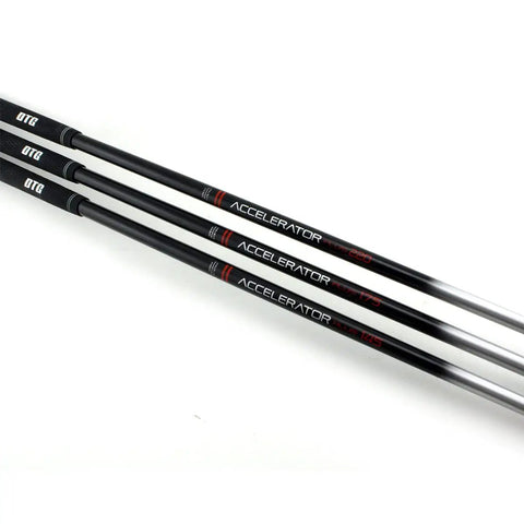 Boost Your Golf Swing Speed With This Weight Varied Swing Trainer Kit From 145g To 220g with three graphite clubs.