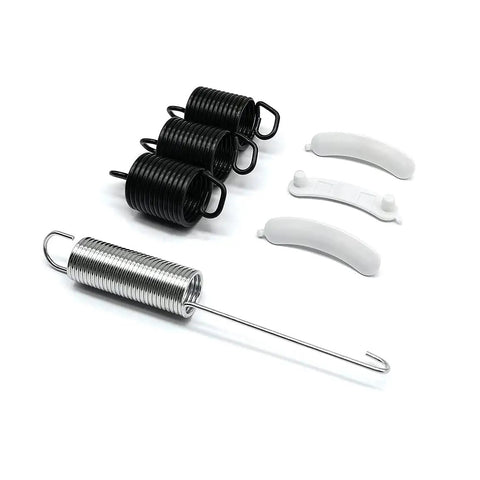 Washing Machine Repair Kit DIY Friendly With Three Suspension Springs WP63907 One Counterweight W10250667 Three Tub Wear Pads 285744 For Whirlpool Washers Replacement Parts, springs and pads