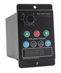 Beefy Single Phase to Three Phase VFD Inverter 750W 1HP with RS485 Port 110V 220V AC Input Output Controller for Industrial Motor Automation and Precise Speed Control front view