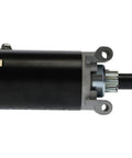 Side view of Beefed Up Heavy Duty Starter Motor With Upgraded Gear For Kohler Cub Cadet And New Holland Lawn Mowers Compatible With 32 098 08 S 32 098 03 S