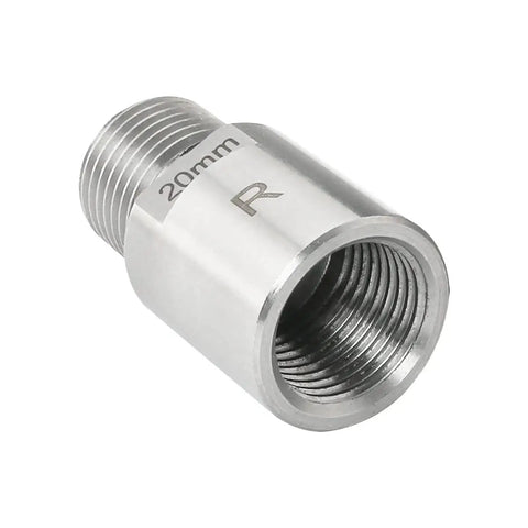 1 Pair Bike Pedal Extenders For Nine Sixteenth Inch Threaded Pedals Beefy Heavy Duty Chrome Moly Steel Spacers Right Mark