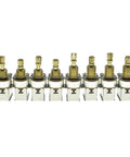 Full Brass Shaft Push Push Pot For Guitar And Bass With Audio Taper Potentiometer A250K 16mm Shaft And USA Thread lineup