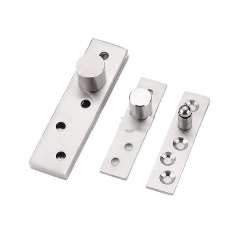 Rock Solid Heavy Duty Pivot Hinge 40 Pack Stainless Steel 360 Degree Rotary Hidden Door Hardware Rust Resistant small parts