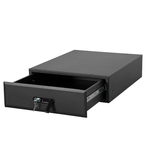 Modular Overland Rugged Drawer Toolbox For Jeep Wrangler JK JL Unlimited 4 Door And Ford Bronco 4 Door with open cargo drawer