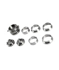 Watch Movement Holder And Repair Tool Rotating Base Kit For 8500 2000 7750 Movements with seven metal holders