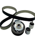 Premium Engine Timing Belt Kit With Tensioner Pulley Fits Audi A6L C6 A4 A3 TT 2.0T, belt and pulleys