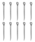 Stainless Steel Cotter Pins For Bike Brake Pads 10 Piece Set Heavy Duty Hairpin Clips And Retaining Pins