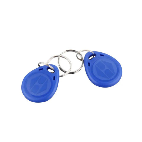 Blue RFID tags from RFID Push Start Button Kit With Keyless Go Upgrade For 12V Cars No Key Start Transponder Arm Disarm Security System