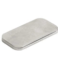 Premium Magnetic Cabinet Door Catch Silver Set For Secure Drawer Closures, 4x2cm stainless steel component for quiet use.