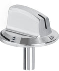 Long Stem Stove Knob Replacements For Frigidaire Gas Range Oven Knobs 5304525746 Replacement Part silver knob