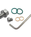 Heavy Duty Stainless Steel Oil Pan Drain Plug Repair Kit M12x1.5 Self Tapping With O Ring For Your Car To Stop Leaks And Fix Thread Damage Fast, with washers and wrench