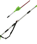 40V Polesaw and Hedge Trimmer Combo With 8-Inch Bar 20-Inch Dual Action Blades Tool Only Gen 1 Aluminum 3-Piece Shaft visible