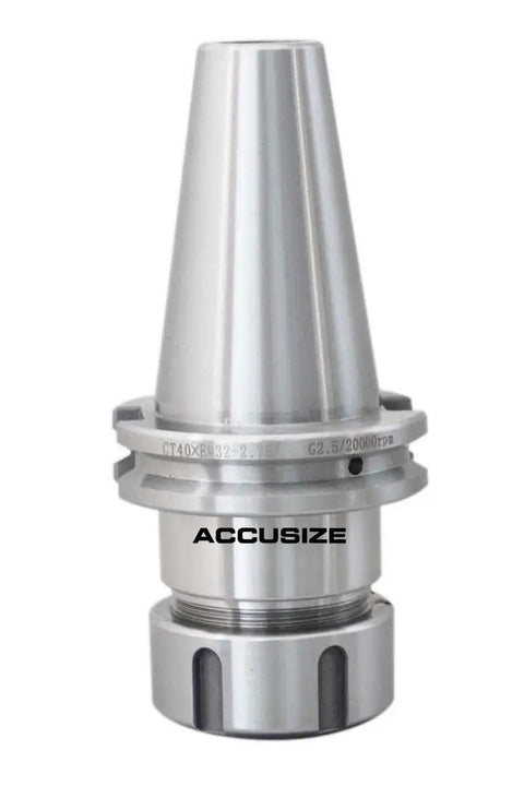 Cat40 To Er32 Collet Chuck, Milling Workhorse, 2.76 Inch Projection, Balanced To 20,000 RPM At G2.5, CNC Tool Holder, front view