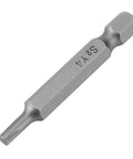 Kickstart Your DIY Game With This 4PCS Y-Type Screwdriver Bit Set, Featuring Heavy-Duty Chrome Alloy Steel That Never Strips And Fits Standard 1/4 Inch Cordless Drills For Secure Security Fastening Jobs. Y4 chrome alloy Y-type security driver bit, 50mm, 1/4 hex
