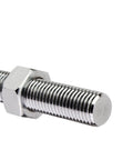 4 Pcs Leveling Feet With Nuts For Heavy Duty Furniture, M16 carbon steel screw rod with nut, close-up